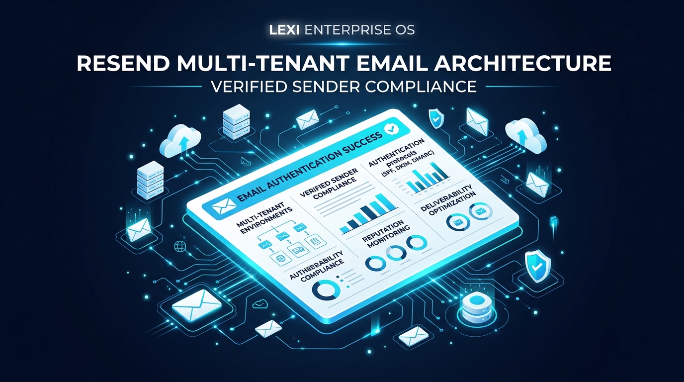 Cấu Hình Hệ Thống Resend Multi-Tenant: Gửi Email Nền Trắng Sáng Verified Sender Cho Hàng Nghìn Khách Hàng
